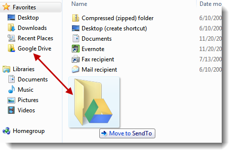 google drive folder for mac